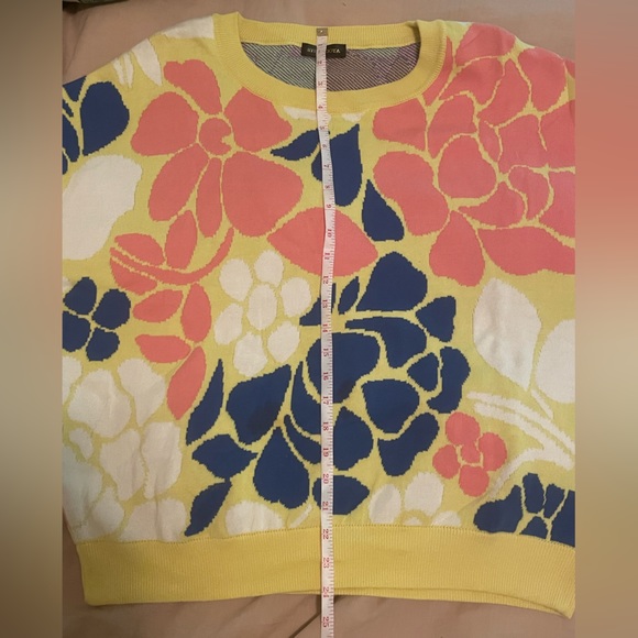 Brand New Stine Goya Kali Banana Leaf Sweater in Size XL - Picture 6 of 7